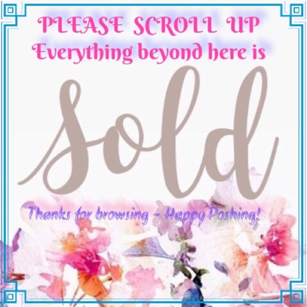 Thanks for browsing - Happy Poshing!